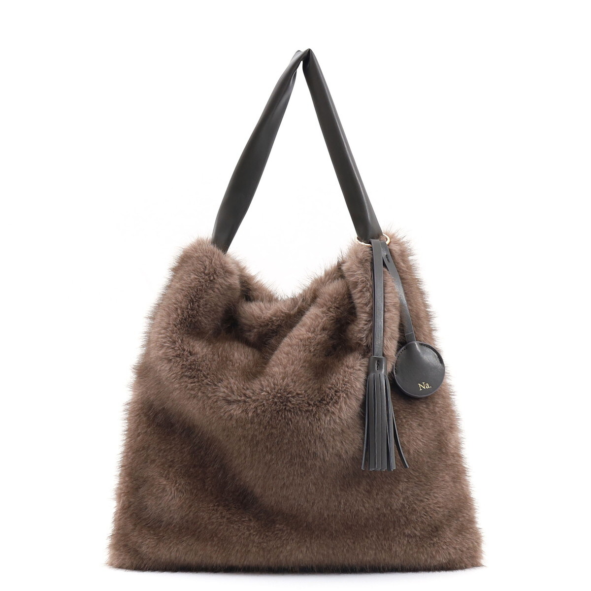 FAKE FUR ONESHOULDER BAG/A4対応の画像