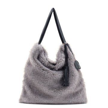 FAKE FUR ONESHOULDER BAG/A4対応の画像