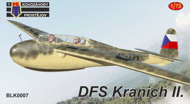 KPモデルス 1/72 独滑空機研究所 DFS クラニッチ II プラモデル BLK0007 袋パッケージの画像