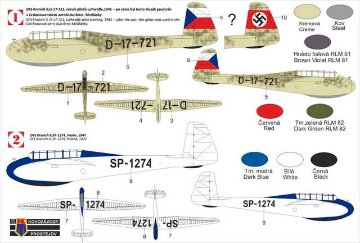 KPモデルス 1/72 独滑空機研究所 DFS クラニッチ II プラモデル BLK0007 袋パッケージの画像