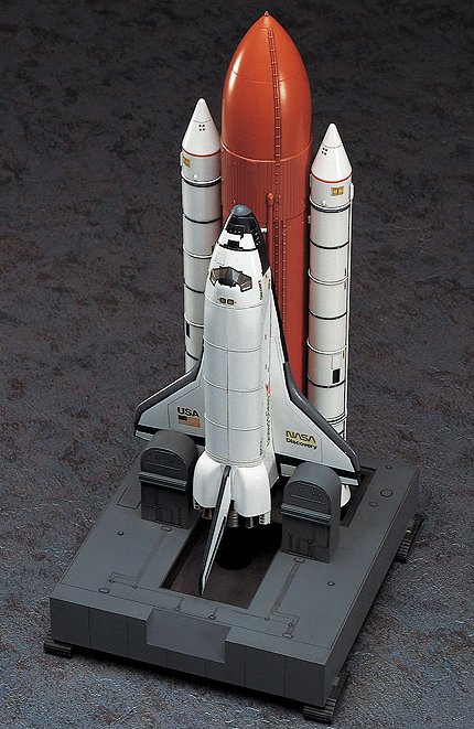 ハセガワ 1/200 スペースシャトル　オービター w/ブースター プラモデル 10729の画像