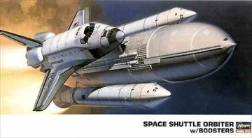 ハセガワ 1/200 スペースシャトル　オービター w/ブースター プラモデル 10729の画像
