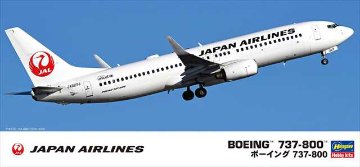 ハセガワ 1/200 日本航空 ボーイング 737-800 プラモデル H45-10745の画像