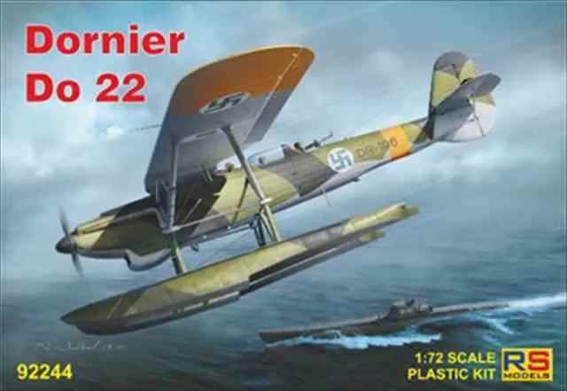 RSモデル 1/72 ドルニエ Do 22 フィンランド空軍 プラモデル RS92244の画像