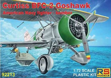 RSモデル 1/72 カーチスBFC-2ゴスホーク プラモデル RS92213の画像