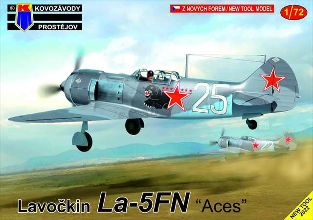 KPモデル 1/72 ラボチキン La-5FN "エース" プラモデル KP0360の画像
