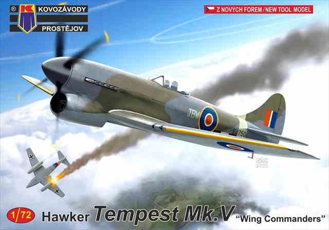 1/72 ホーカー テンペスト Mk.V ｢中佐搭乗機｣/KPモデル0219/の画像
