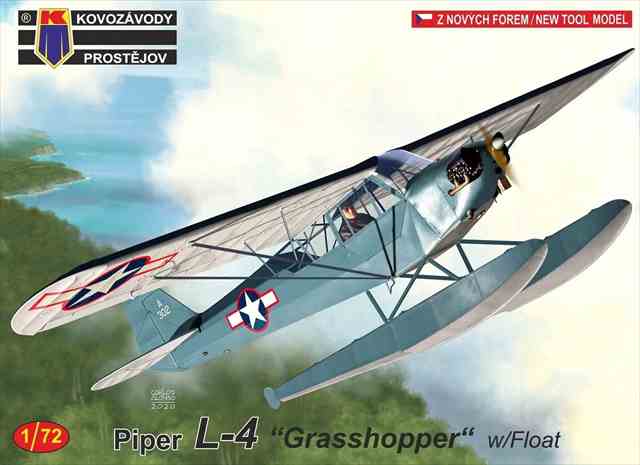 1/72 パイパー L-4 グラスホッパーw/フロート/KPモデル0192/の画像