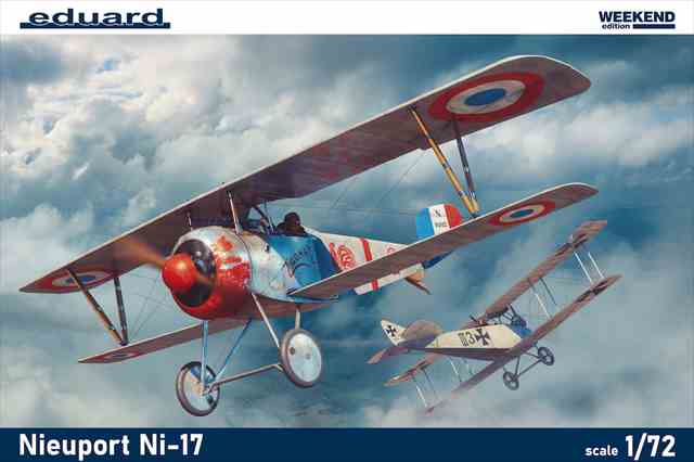 エデュアルド 1/72 ニューポール Ni-17 ウィークエンドエディション プラモデル ED7404の画像