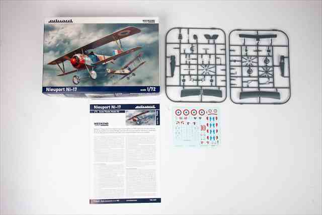 エデュアルド 1/72 ニューポール Ni-17 ウィークエンドエディション プラモデル ED7404の画像