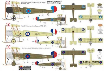 KPモデルス 1/72 アヴロ Avro 504K "Comic" プラモデル KP0494の画像