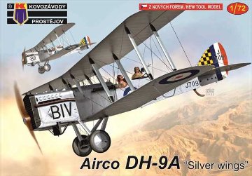 KPモデル0312　エアコ DH-9A　シルバーウィング　1/72スケール　プラモデルキットの画像