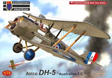 KPモデル0253　エアコ デハビランド DH-5　オーストラリア陸軍航空隊　1/72スケール　プラモデルキットの画像