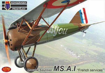 KPモデル 1/72 モラーヌ ソルニエ MS.A.I "French service" プラモデル KP0454の画像
