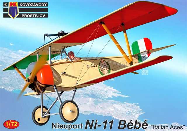 KPモデル 1/72 ニューポール Ni-11 ベベ "イタリア エース" プラモデル KP0450の画像