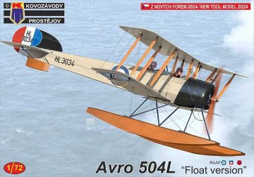 KPモデル 1/72 アブロ504L 水上機 プラモデル KPM0464の画像