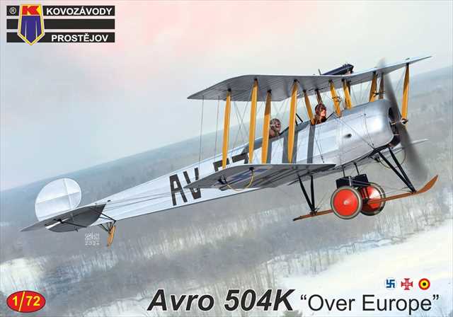 KPモデル 1/72 アブロ504K ヨーロッパ上空 プラモデル KPM0462の画像