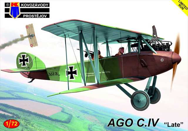 KPモデル 1/72 アーゴ AGO C.IV　後期型 プラモデル KPM0398の画像