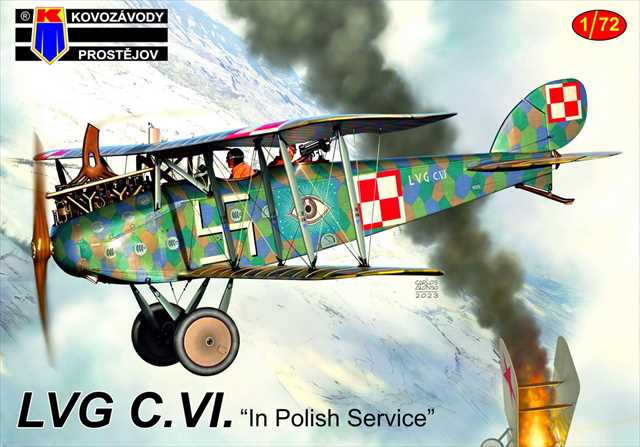 KPモデル 1/72 LVG C.VI. ポーランド空軍 プラモデル KPM0400の画像