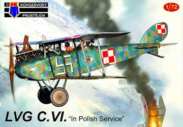 KPモデル 1/72 LVG C.VI. ポーランド空軍 プラモデル KPM0400の画像