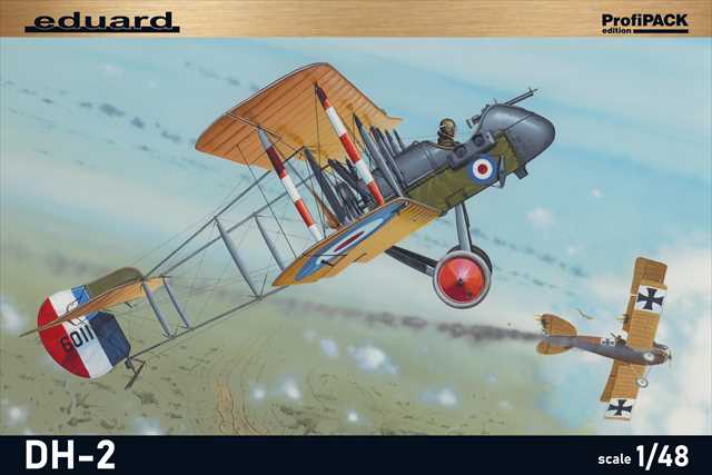 エデュアルド 1/48 デ・ハビランドDH-2 プロフィパック プラモデル ED8094の画像