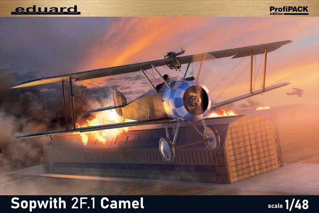 エデュアルド 1/48 ソッピース キャメル 2F.1 プロフィパック プラモデル ED82173の画像