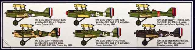 ローデン 1/48 RAF S.E.5a イスパノスイザエンジン型 プラモデル RO419の画像
