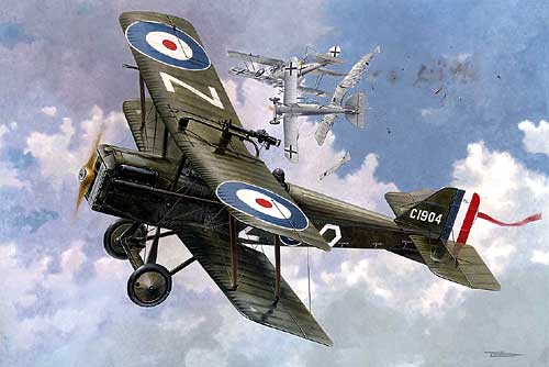 ローデン 1/48 イギリス空軍 S.E.5a ウィズリーバイパーエンジン型 プラモデル RO416の画像