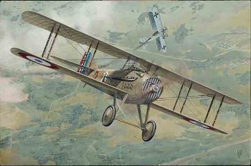 ローデン 1/32 仏スパッド XIIIc.1 初期型・複葉戦闘機WW1 プラモデル RO634 旧価格の画像