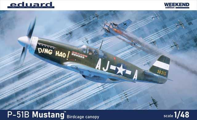 エデュアルド 1/48 ノースアメリカン P-51B/C バードケージキャノピー WE プラモデル ED84209の画像