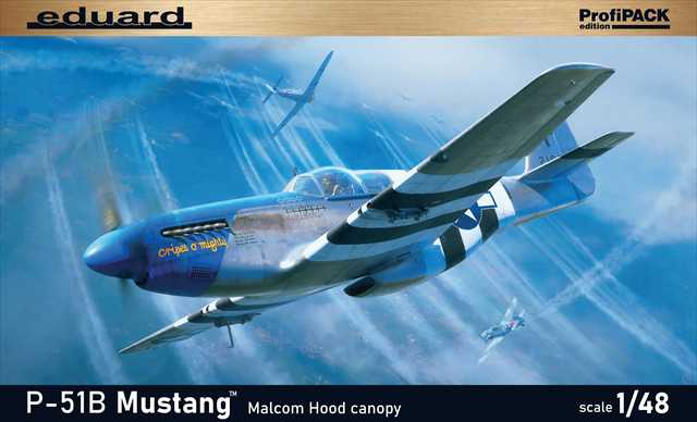 エデュアルド 1/48 P-51Bマルコムフード プロフィパック プラモデル ED82176の画像