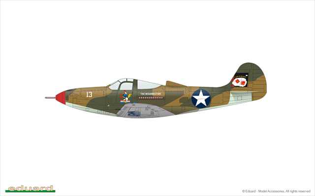 エデュアルド 1/48 P-400 プロフィパック プラモデル 8092の画像