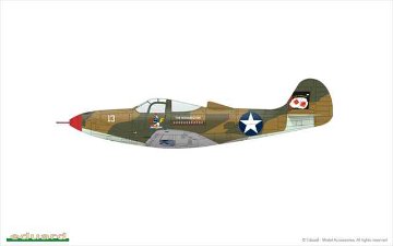 エデュアルド 1/48 P-400 プロフィパック プラモデル 8092の画像