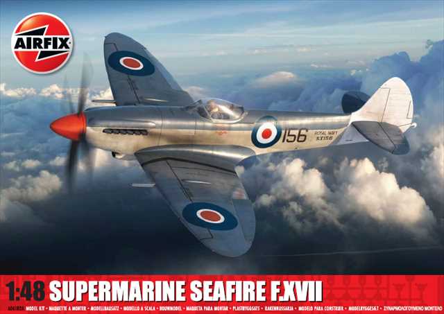 エアフィックス 1/48 スーパーマリーン シーファイア F.XVII プラモデル AX6102A の画像