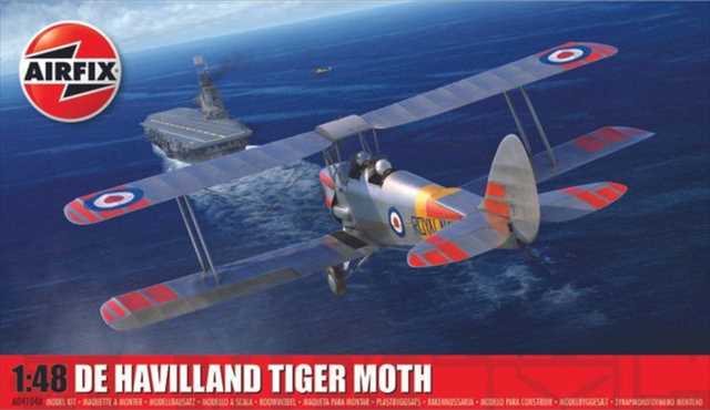 エアフィックス 1/48 デハビラント タイガーモス プラモデル AX4014Aの画像