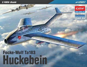 アカデミー 1/48 Ta-183 ヒュッケヴァイン プラモデル AC12327の画像