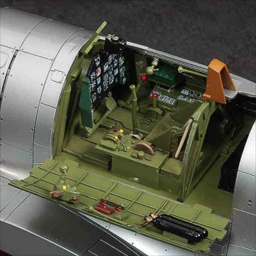 ハセガワ 1/32 川西 N1K2-J 局地戦闘機 紫電改 プラモデル　ST33の画像