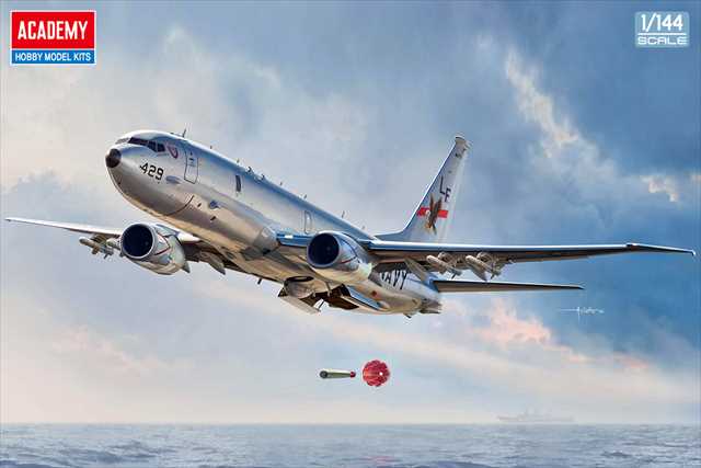アカデミー 1/144 P-8 ポセイドン プラモデル AC12635の画像