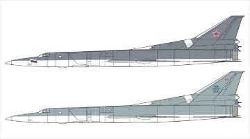 アカデミー 1/144 Tu-22M3 バックファイアC プラモデル 12636の画像