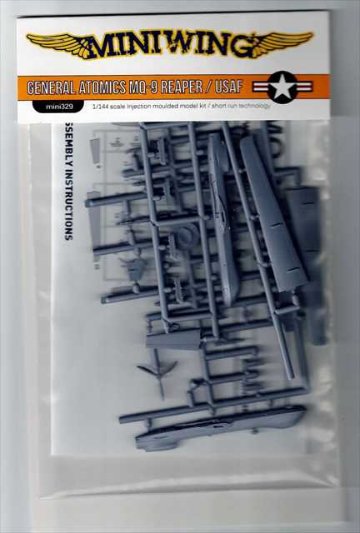 ミニウイング 1/144 MQ-9 リーパーUSAF 袋パッケージ プラモデル MINI329の画像