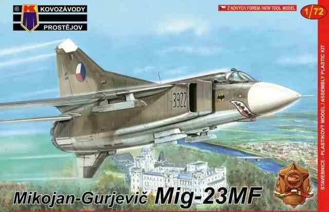 KPモデル 1/72 0050 Mig-23MF Warsaw pact プラモデル 0050の画像
