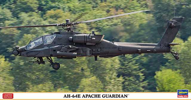 ハセガワ 1/48 AH-64E アパッチ ガーディアン プラモデル  07564の画像