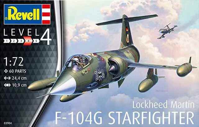 1/72　F-104G スターファイター/レベル03904/の画像
