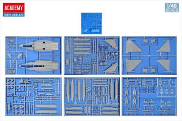アカデミー 1/48 ラファールM "フランス海軍航空隊" プラモデル AC12368の画像