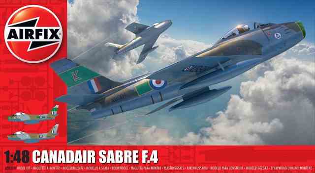 エアフィックス 1/48 カナディア セイバー F.4　アメリカ戦闘機 プラモデル AX08109の画像