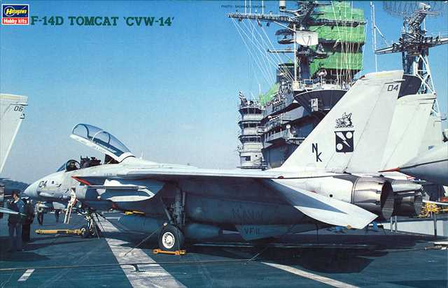 ハセガワ 1/48 F-14D トムキャット “CVW-14”  プラモデル PT12の画像