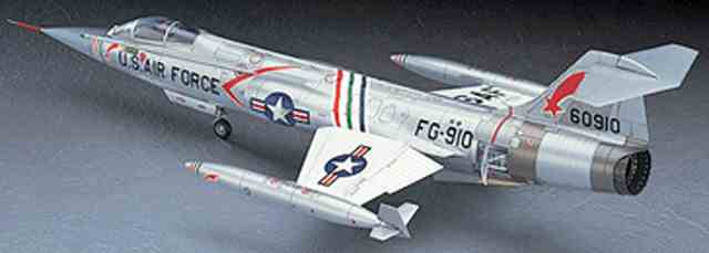 ハセガワ 1/48 F-104C スターファイター アメリカ空軍 プラモデル PT19の画像
