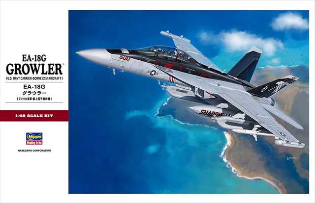 ハセガワ 1/48 EA-18G グラウラー プラモデル PT52の画像