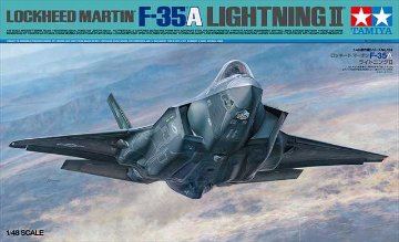 タミヤ 1/48 ロッキード マーチン F-35A ライトニングII プラモデル 61124の画像