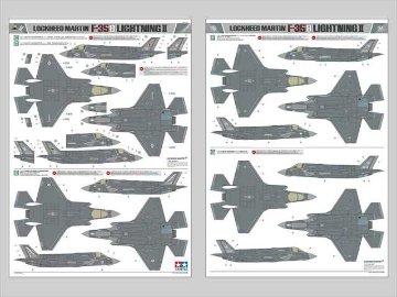 タミヤ 1/48 ロッキードマーチンF-35BライトニングII プラモデル 61125の画像